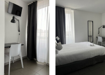 chambre eco 10-11m2 hotel le ponson aubenas